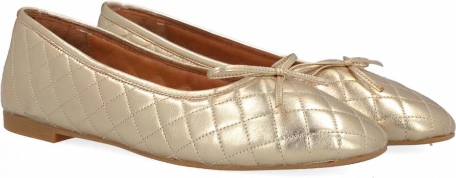 Notre-V Gouden Notre V Ballerina's 748007 - Schoenen.nl