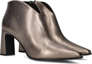 Notre-V 41029 Enkellaarsjes Enkelboots met rits Dames Goud