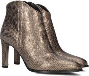 Notre-V 87433 Enkellaarsjes Enkelboots met rits Dames Goud