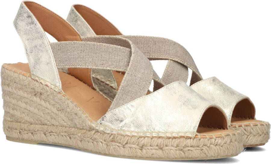 NOTRE-V Gouden Espadrilles Ciara23.1