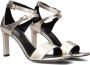 Notre-v Elegante Gouden Sandalen Yellow Dames - Thumbnail 1