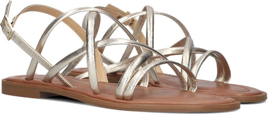 Metallica Metalli Sandalen Dames Goud