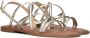 Metallica Metalli Sandalen Dames Goud - Thumbnail 1