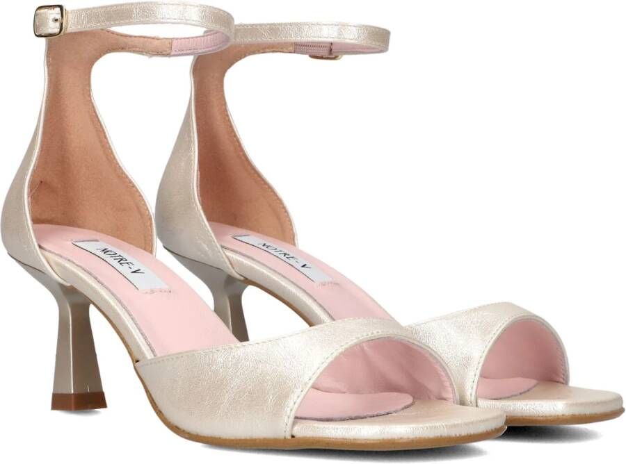 Notre-V 2655s Sandalen Dames Goudkleurig