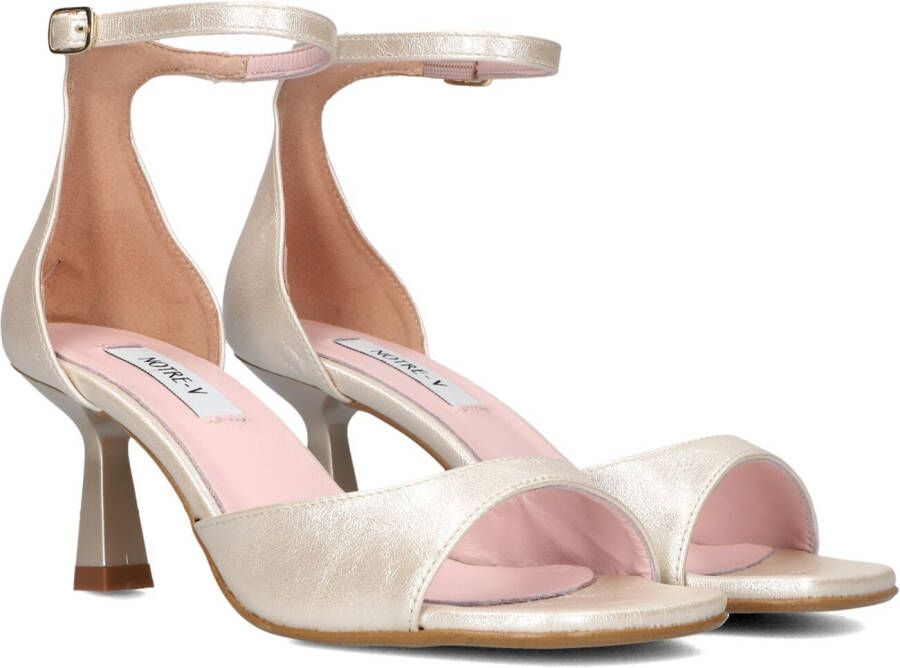 Notre-V 2655s Sandalen Dames Goudkleurig