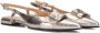 Notre-V 12250 Slingbacks Dames Goud - Thumbnail 1