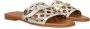 Notre-v Metallic Goud Trendy Slippers Yellow Dames - Thumbnail 1
