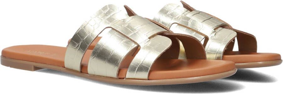 Notre-V 179874 Slippers Dames Goudkleurig