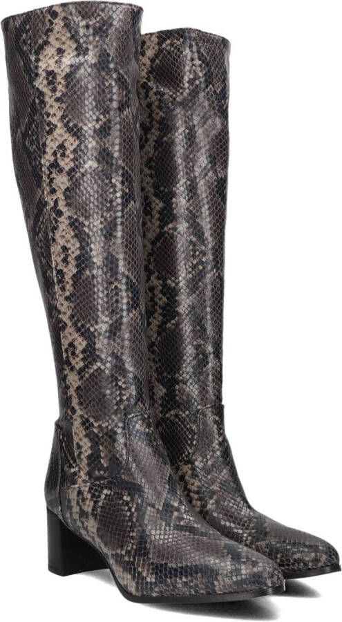 Notre-V 8591 Laarzen Leer Dames Grijs
