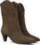 Notre-v Dames Enkellaarsjes 39963 Green Dames - Thumbnail 1