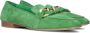 Notre-V 06-27 Loafers Instappers Dames Groen - Thumbnail 1