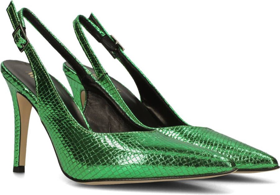 NOTRE-V Groene Slingbacks 17513