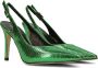 Notre-V 17513 Pumps High Heels Schoenen Hoge Hak Dames Groen - Thumbnail 1