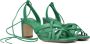 Notre-V Notre V 12372 Sandalen Dames Groen - Thumbnail 1