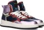 Notre-V 05-22 Hoge sneakers Leren Sneaker Dames Multi - Thumbnail 1