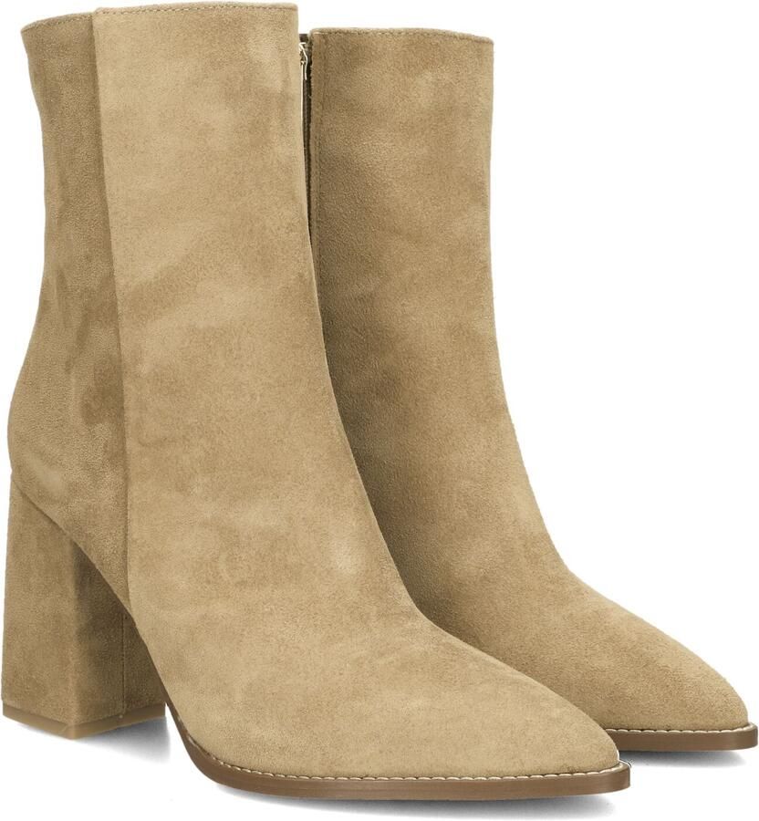 NOTRE-V Beige Enkellaarsjes 46936