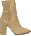 Notre-V 46936 Enkellaarsjes Enkelboots met rits Dames Beige - Beige