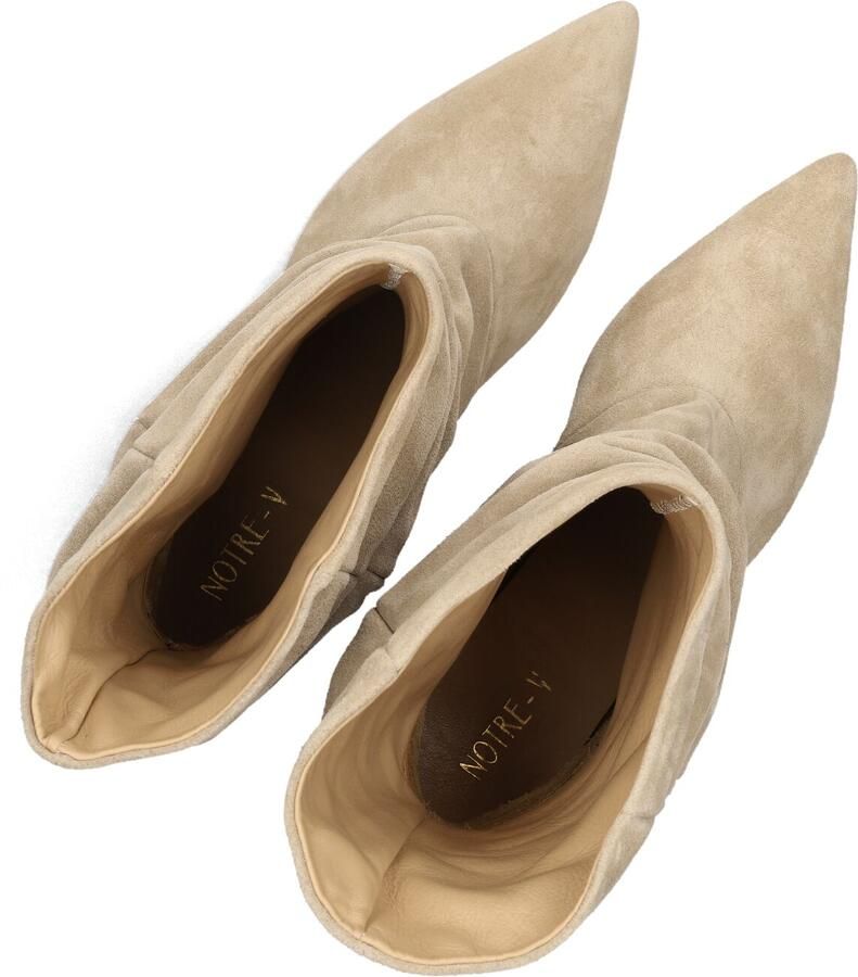 Notre-V Jenna Enkellaarsjes Dames Beige - Foto 4