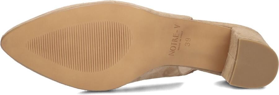 NOTRE-V Beige Hakken 12613 - Foto 5