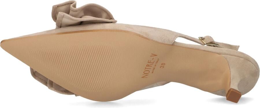 NOTRE-V Beige Hakken 18821 - Foto 5