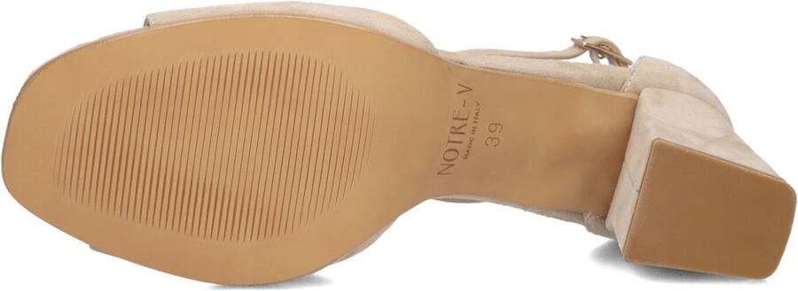 Notre-V 19054 Hakken Dames Beige - Foto 5
