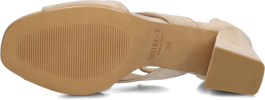 Notre-V 19080 Hakken Dames Beige - Foto 5