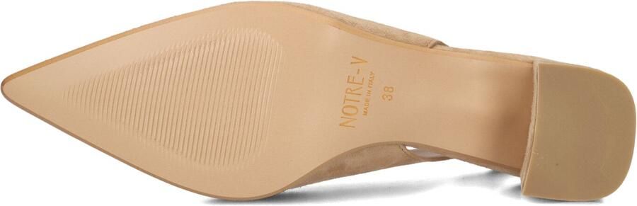 NOTRE-V Beige Hakken 41903 - Foto 5