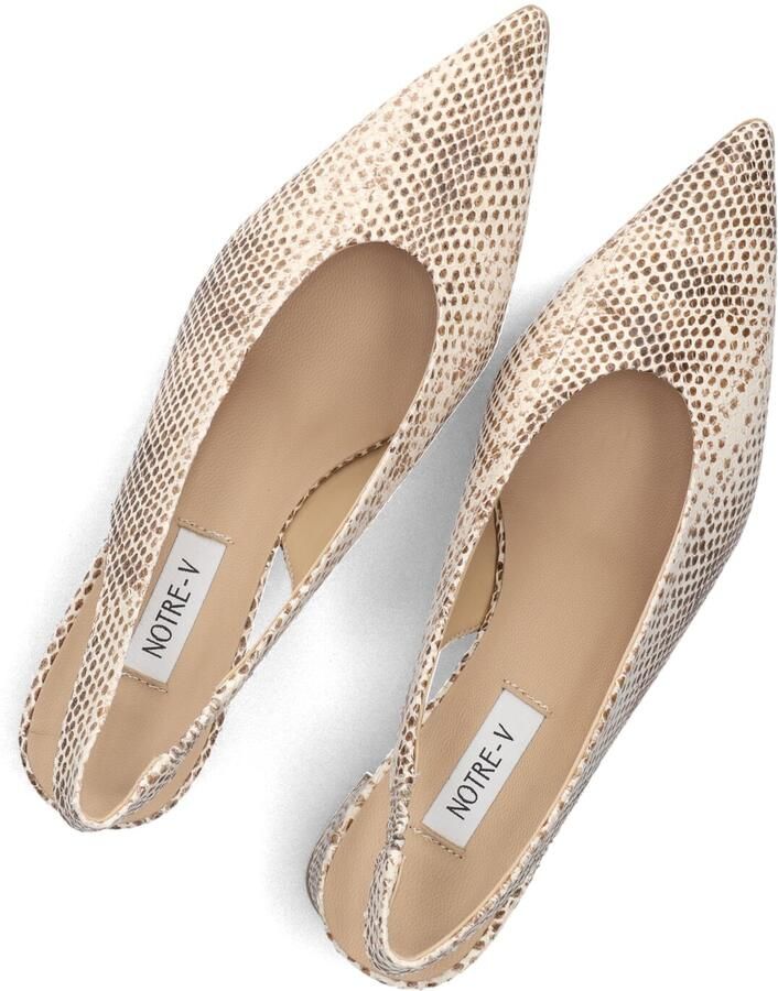 NOTRE-V Beige Hakken 41903 - Foto 2