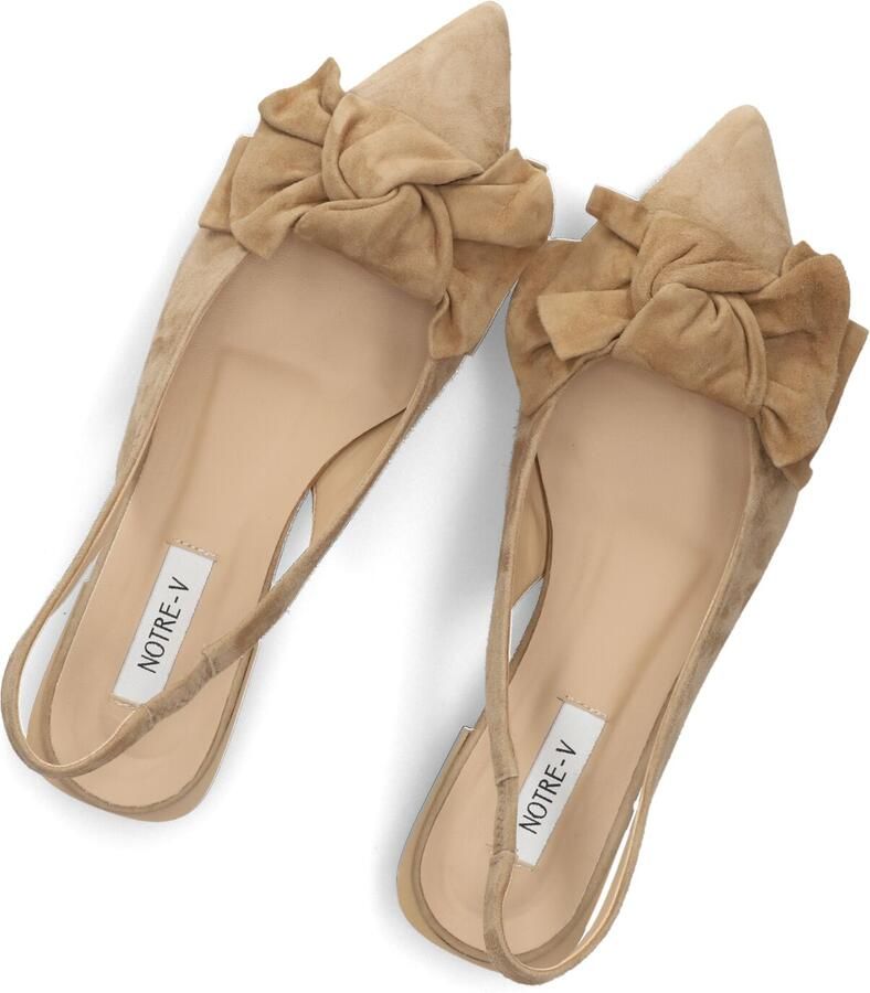 NOTRE-V Beige Hakken 72251 - Foto 2