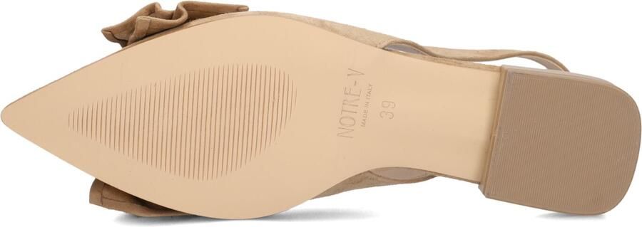 NOTRE-V Beige Hakken 72251 - Foto 5