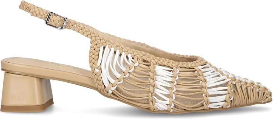 Notre-V D25409 Hakken Dames Beige - Foto 4