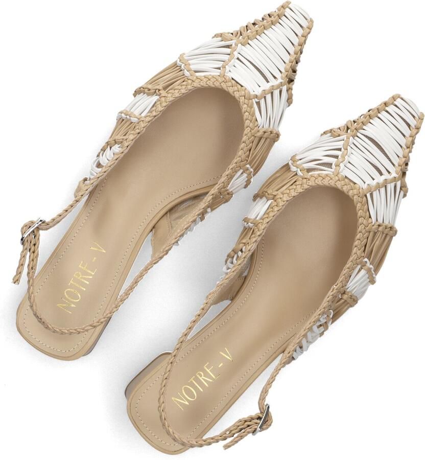 Notre-V D25409 Hakken Dames Beige - Foto 2