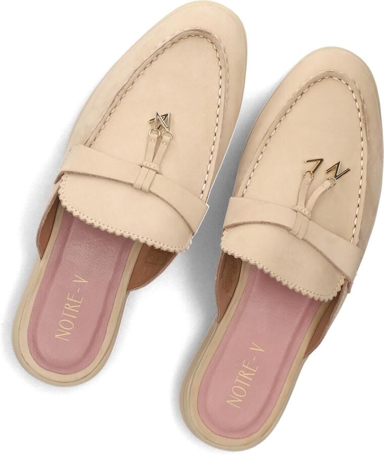 Notre-V Zalama-20 Instappers Dames Beige - Foto 2
