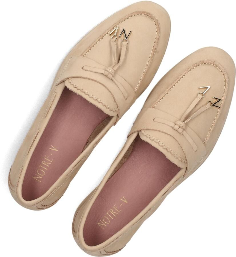 Notre-V Zalama-21 Instappers Dames Beige - Foto 2