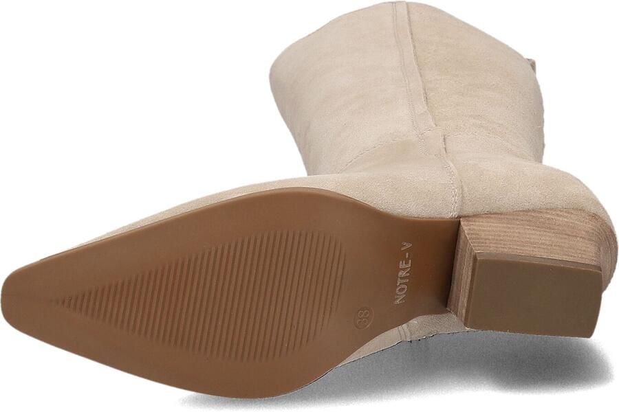 Notre-V Shn80672-02 Laarzen Suède Dames Beige - Foto 3