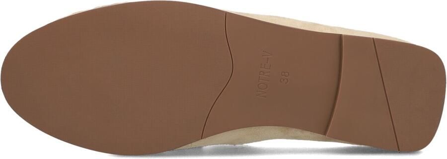 NOTRE-V Beige Loafers D25118 3639el - Foto 3