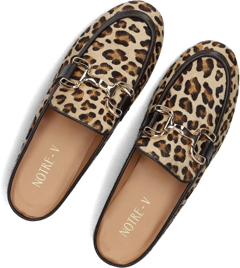 Notre-V D25118 Loafers Dames Instappers Beige - Foto 2