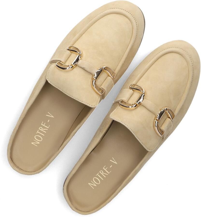 Notre-V D25118 Loafers Dames Instappers Beige - Foto 2