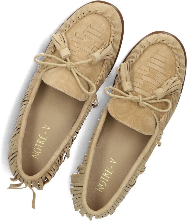 Notre-V Shd251035013al Loafers Dames Instappers Beige - Foto 2