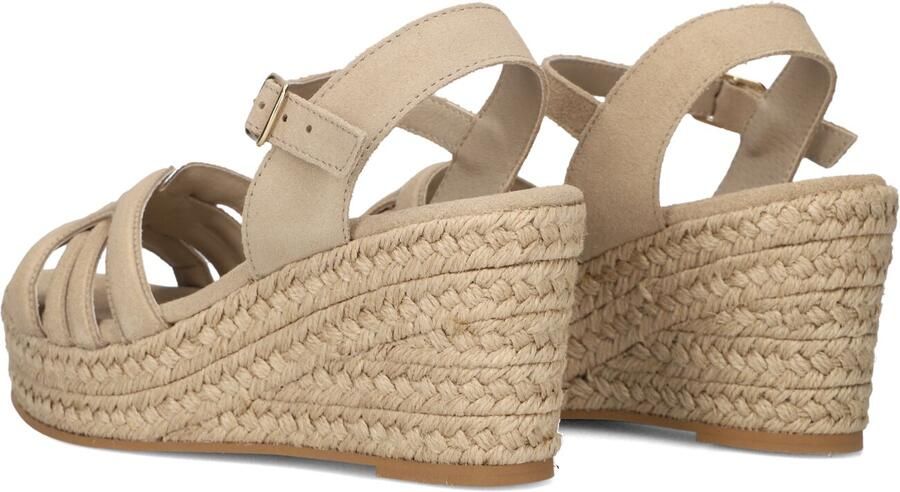 Notre-V Nv-1040 Sandalen Met Sleehak Dames Beige - Foto 4