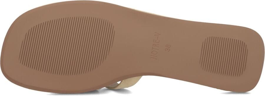 NOTRE-V Beige Slippers 9672la - Foto 3