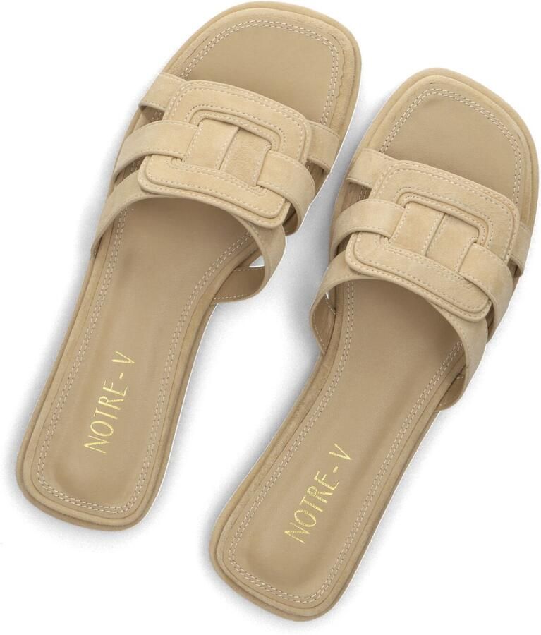 NOTRE-V Beige Slippers 9672la - Foto 2