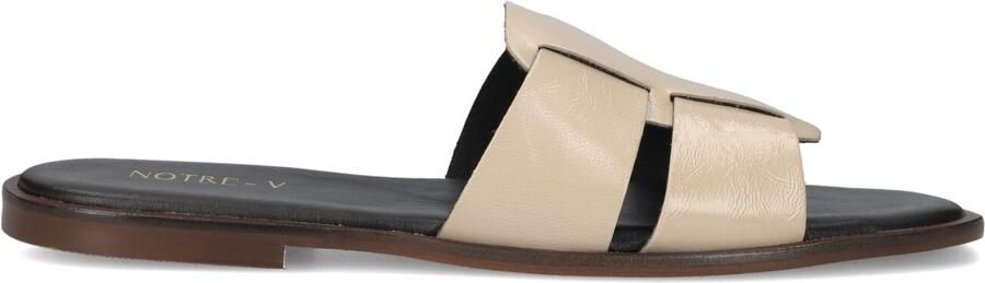 Notre-V Nv-1005 Slippers Dames Beige - Foto 5
