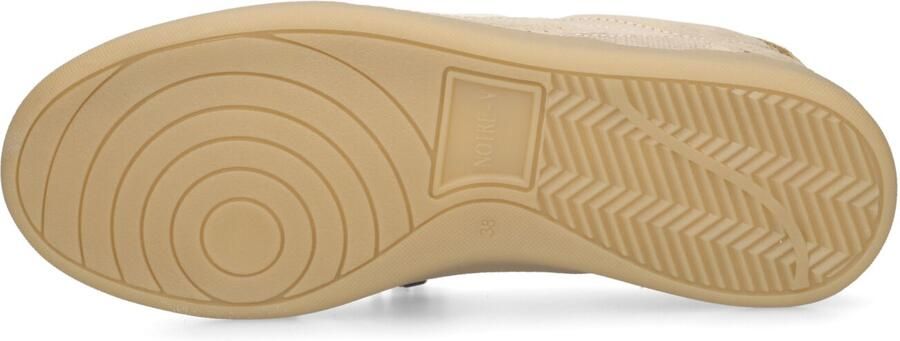 Notre-V Sia-02 Sneakers Dames Leren Sneaker Beige - Foto 4