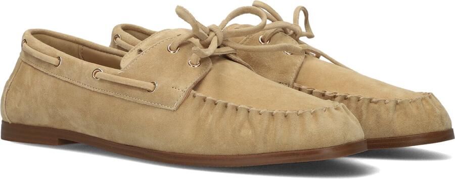 Notre-V D25118-4153a Veterschoenen Dames Beige