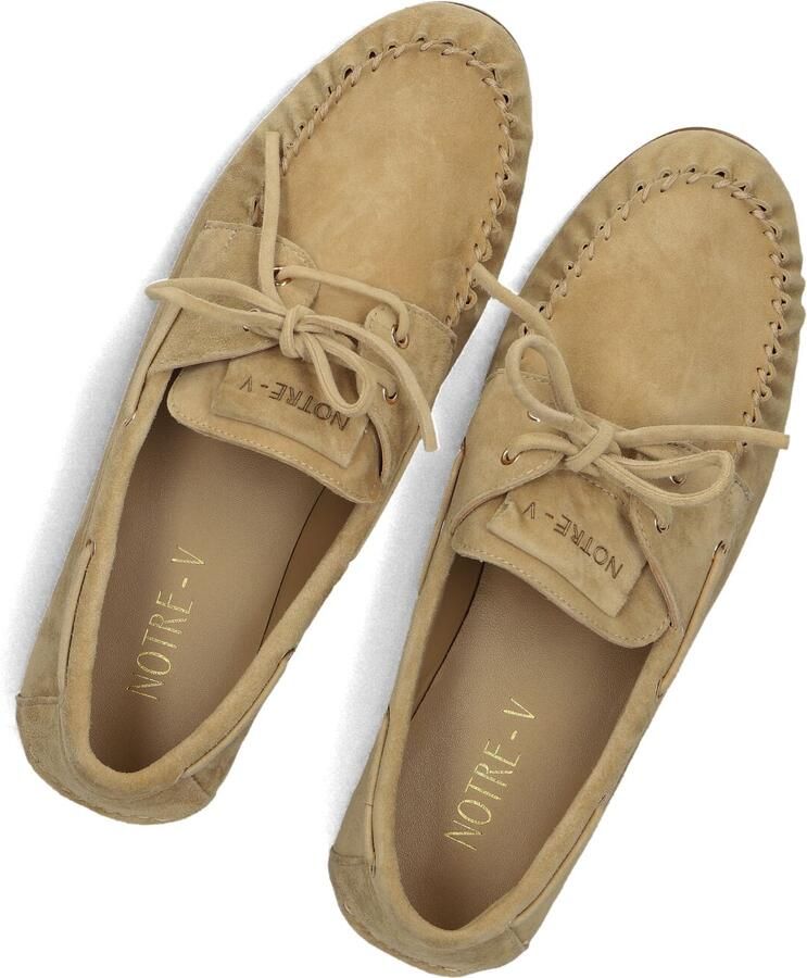 Notre-V D25118-4153a Veterschoenen Dames Beige - Foto 2