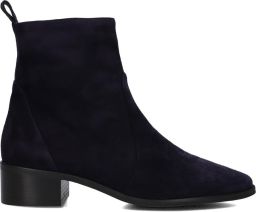 Notre-V 11038 Enkellaarsjes Enkelboots met rits Dames Donkerblauw