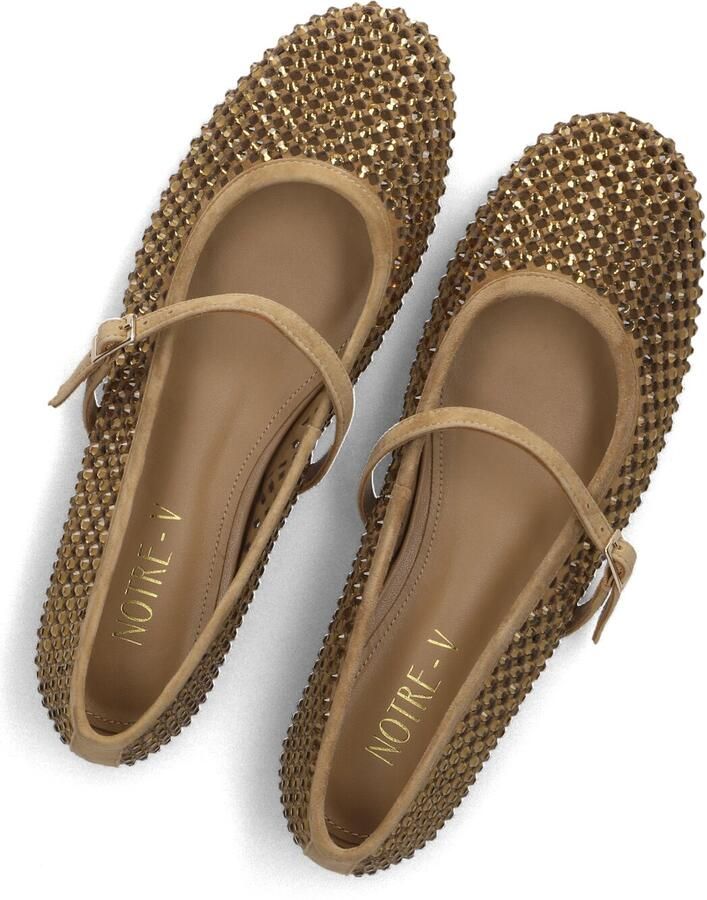 Notre-V Shd252563751 Ballerina's Dames Camel - Foto 2