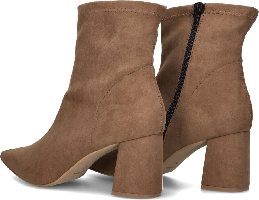 Notre-V 2478c Enkellaarsjes Enkelboots met rits Dames Camel - Foto 4