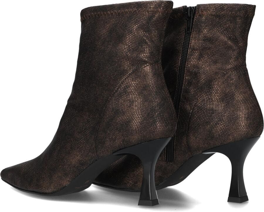 Notre-V 2478s Enkellaarsjes Enkelboots met rits Dames Brons - Foto 4